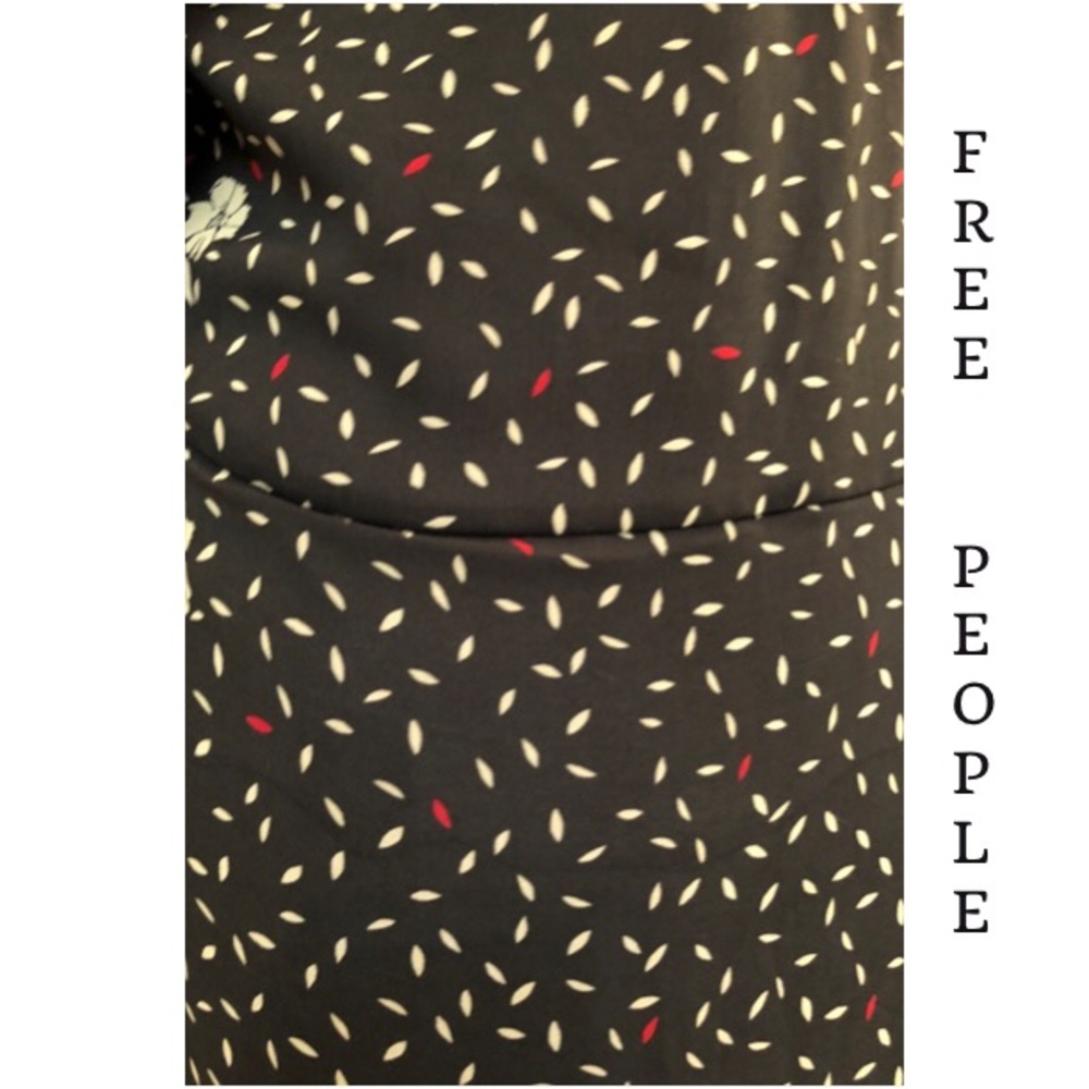 FREE PEOPLE LAYERED open side MIDI DRESS XS (S-M) - Picture 7 of 8